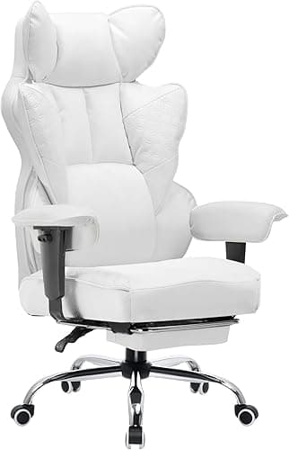 COMHOMA Chaise de gaming ergonomique, chaise de bureau av…