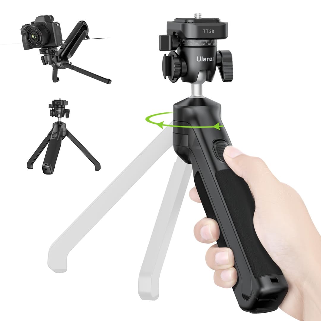 ULANZI TT38 Vlog Tripod, Mini Trépied pour Appareil Photo…