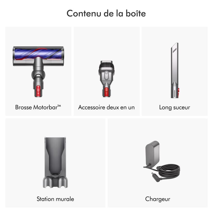 Dyson V8 Advanced Cordless Vacuum Cleaner (Silver/Nickel) - 4