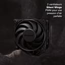 be quiet! Dark Rock Pro 5 Air CPU Cooler, Immensely High Airflow, 7 High-Performance Copper Heat Pipes, Silent Wings 120mm PWM Fan, Silent Wings 135mm PWM Fan, Virtually Inaudible Operation, BK036 - 5