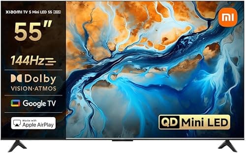 XIAOMI TV S Mini 55 2025, QLED, 55 inch, Mini LED, Dolby …