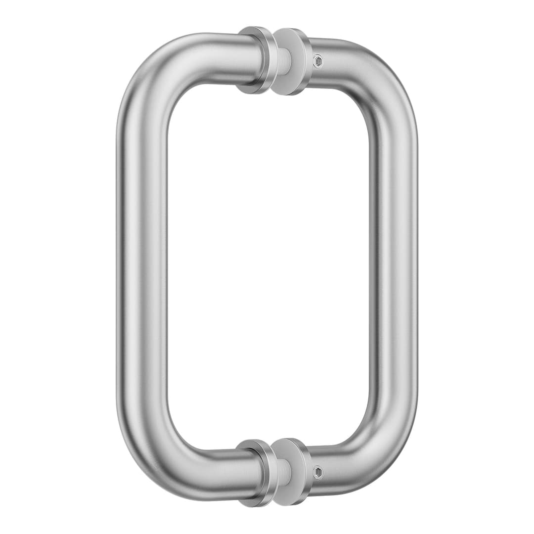 1 set Poignée de porte de douche en verre, poignée coulis…