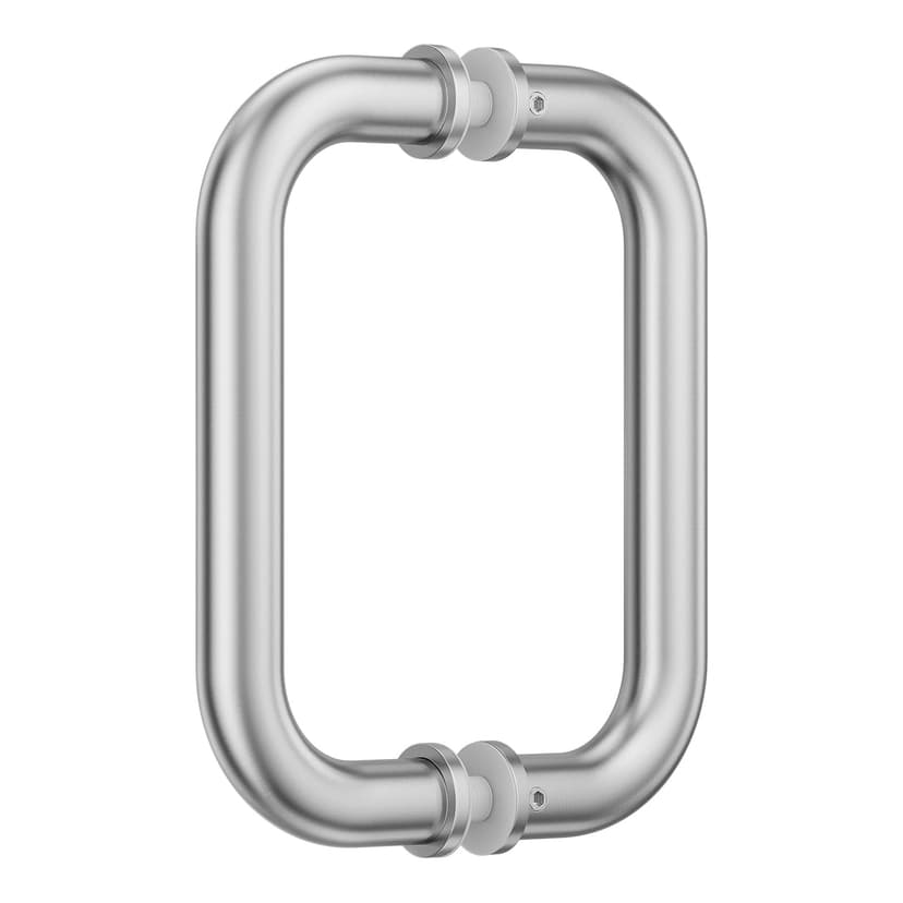 1 set Poignée de porte de douche en verre, poignée coulis… - 1