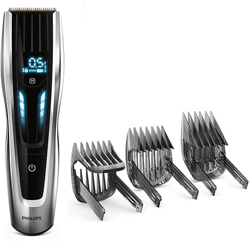 Philips Tondeuse à Cheveux avec Interface à Balayage Tactile Série 9000, (Modèle HC9450/15)