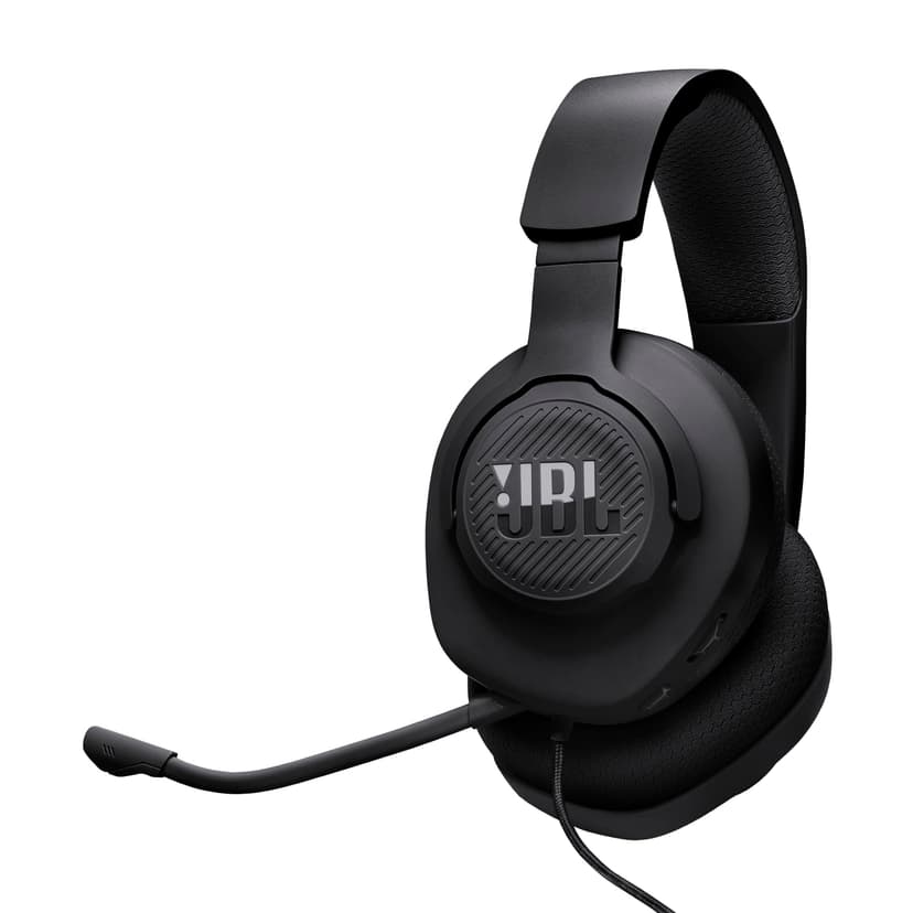 JBL Quantum 100M2 Wired Over-Ear Gaming Headset with JBL QuantumSOUND Signature and 3.5 mm Headphone Jack, Multi-Platform Compatibility, Detachable Mic, Mute Option, Black - 1