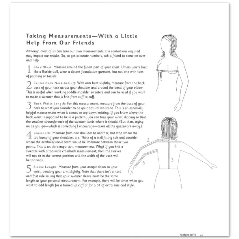 Custom Knits: 25 Projects (plus Variations) and Techniques for Customizing to Fit Your Style and Your Body - 6