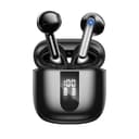 Wireless Earbuds Bluetooth Earphones, 60H Deep Bass Ear Buds with 6 Noise Cancelling Microphone, IP5 Waterproof in Ear Headphones for iPhone Android Sports Gaming (Black) - 1