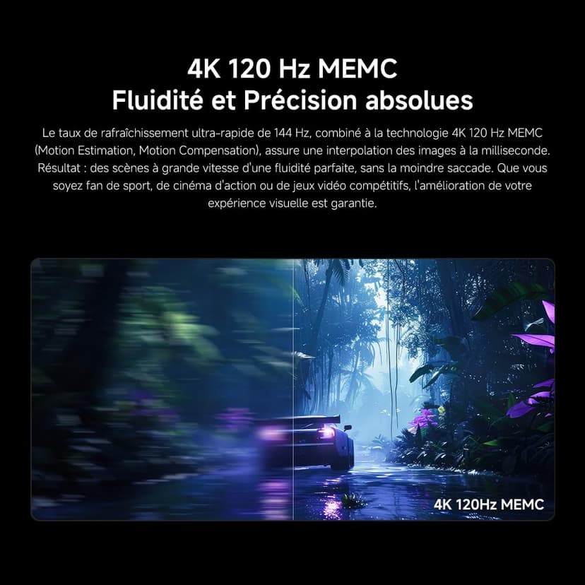 Xiaomi 65" S Mini TV, Borderless Design, Google TV, QD-Mini LED, 1200 Nits Maximum Brightness, 4K 144H High Refresh Rate, Ultra Smooth Gaming, Dolby Vision IQ & Dolby Atmos - 5