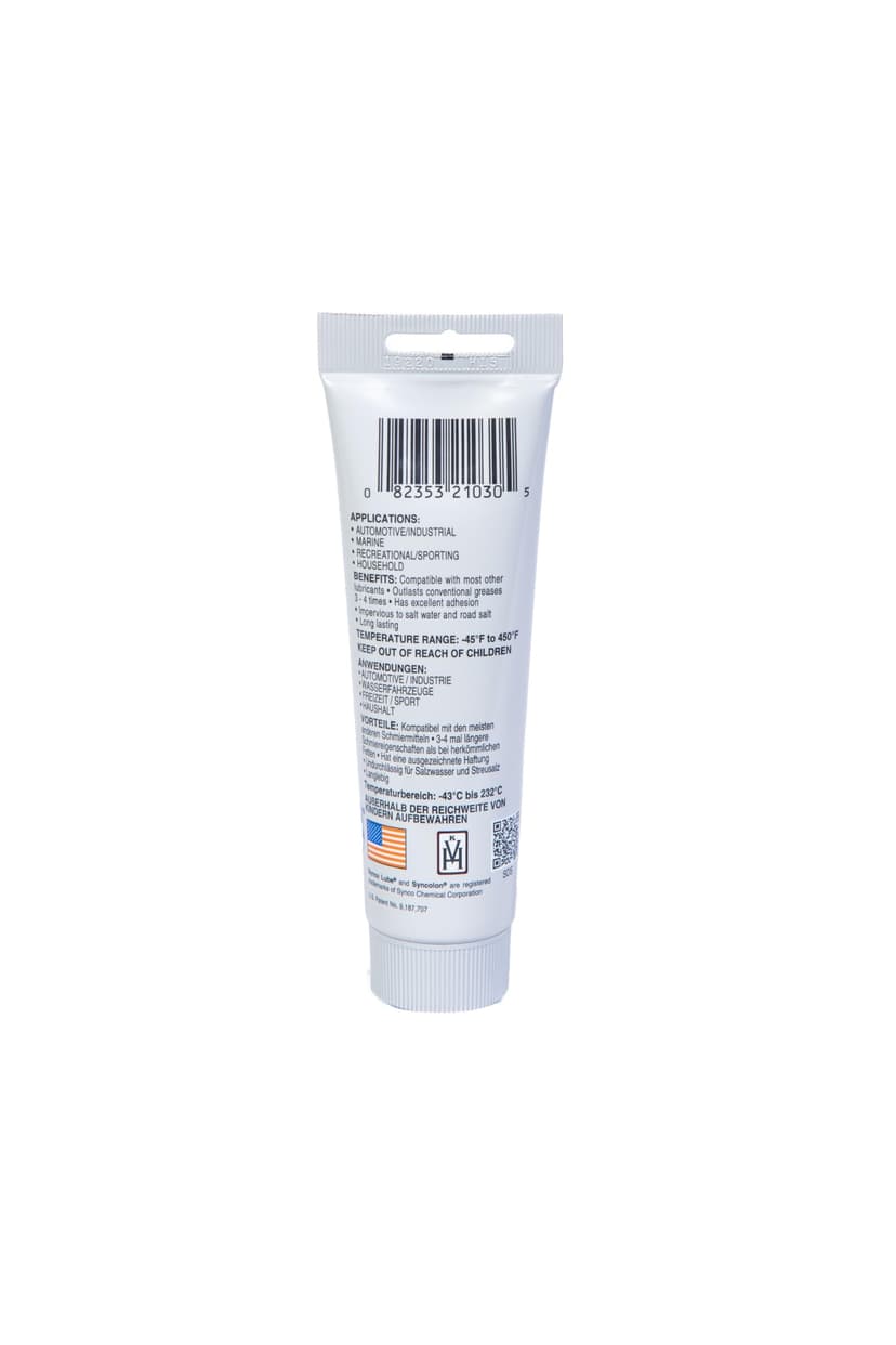 Super Synco Lube 21030 – Graisse synthétique multi-usages avec syncolon (PTFE), tube de 85 g + 10201 embout/applicateur - 2