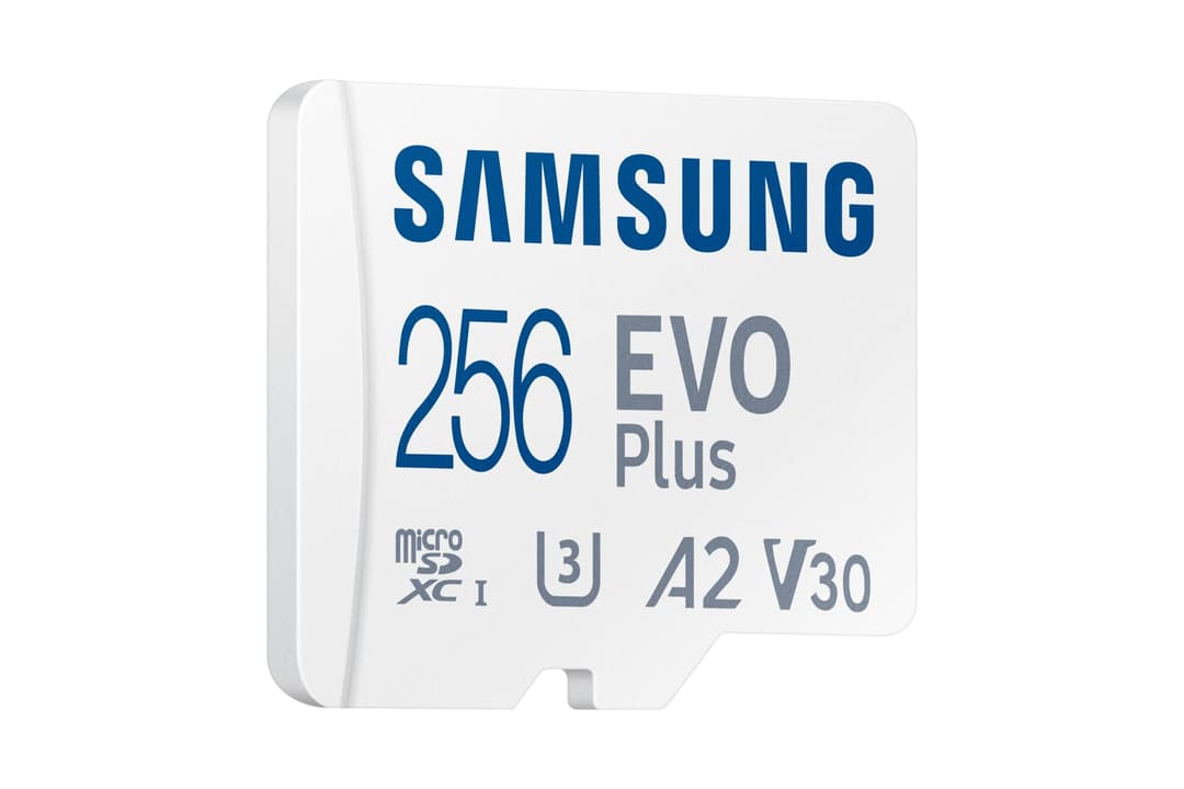Samsung EVO Plus 256GB MicroSDXC Card UHS-I U3 with SD Adapter