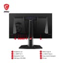 msi MPG 271QRX QD-OLED 27" WQHD Gaming Monitor - Pannello OLED Quantum Dot 2560 x 1440, 360Hz / 0,03ms, 99% DCI-P3, ΔE≤2, DisplayHDR True Black 400, KVM, RGB - DP 1.4a, HDMI 2.1, USB Type-C - 6