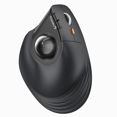 ProtoArc EM05 NL Trackball Souris Verticale sans Fil, Sou…