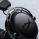 HyperX Casque de jeu Cloud Alpha S pour PC et PS4, son surround 7.1, basses réglables, haut-parleurs à deux pièces, mixeur de discussion, microphone antibruit de fond, noir - 3