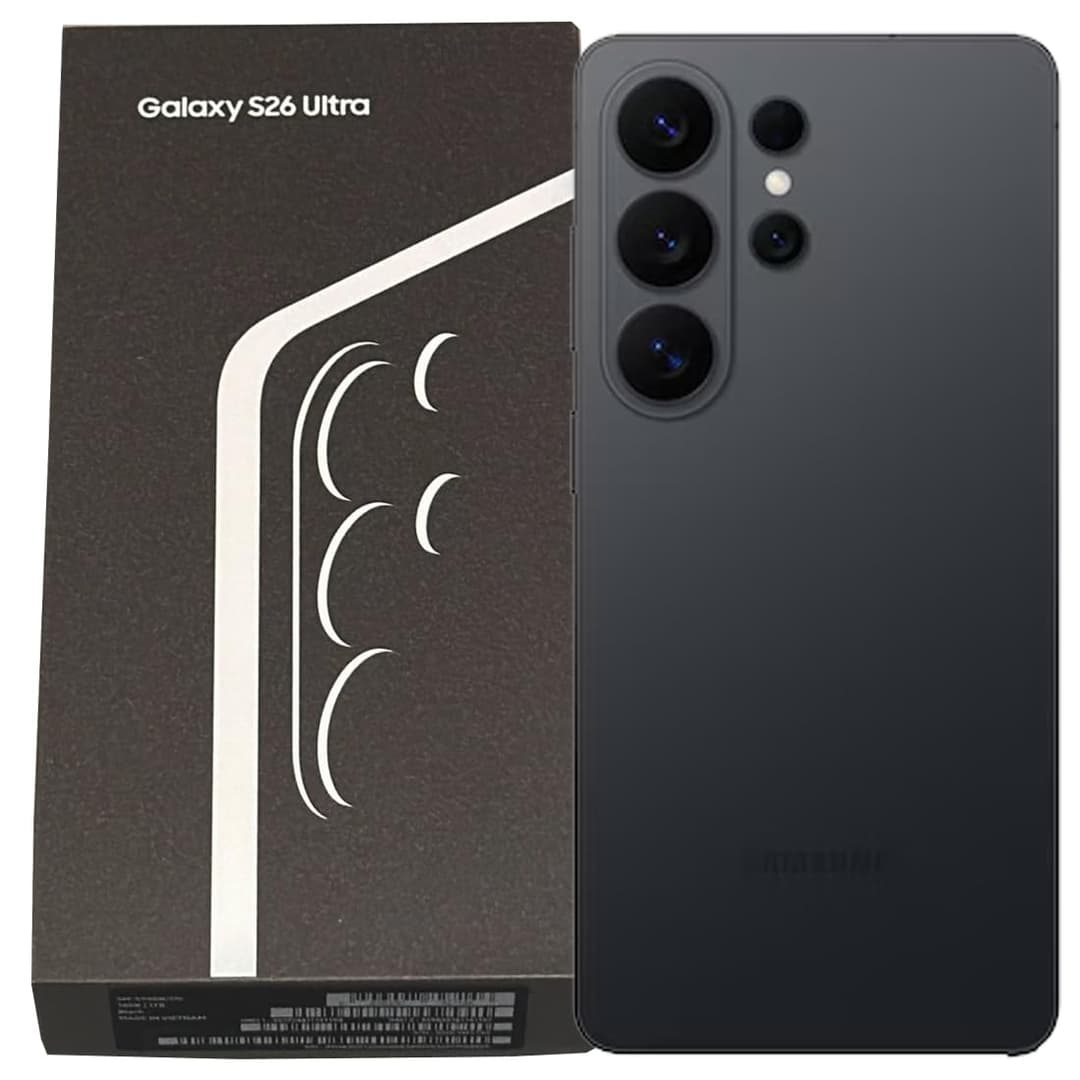 Samsung Galaxy S26 Ultra 5G (​​​UK​ Version)​ SM-S948B​ 256GB ​Storage 12GB RAM​ Android 16​ Factory Unlocked ​Smartphone​​ (Black)