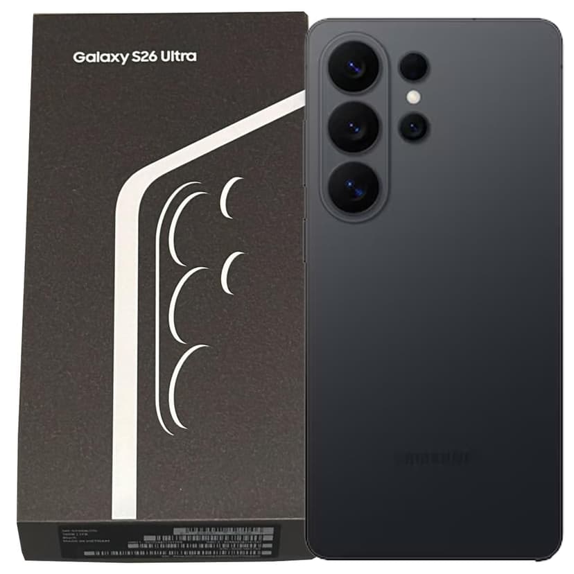 Samsung Galaxy S26 Ultra 5G (​​​UK​ Version)​ SM-S948B​ 256GB ​Storage 12GB RAM​ Android 16​ Factory Unlocked ​Smartphone​​ (Black) - 1