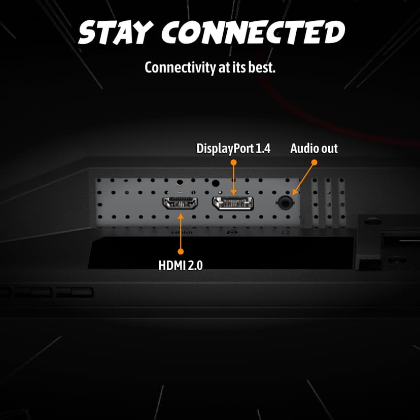 AOC Q27GAZD Moniteur de Jeu OLED QD 27" QHD 2560 x 1440 240 Hz 0,03 ms, 1 HDMI 2.0 x1, 1 Port d'affichage, Compatible G-Sync, Compatible avec Les Jeux sur Console, Point zéro luminosité - 7