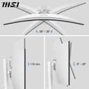 MSI Modern MD342CQPW 34" Curved Monitor UWQHD 1500R, 3440x1440 VA Panel, 21:9, KVM, Pip/PBP, 120Hz, 300 nits, Anti-Glare, Built-in Speakers, 3-Way Adjustable, HDMI 2.0b - 6
