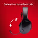 HyperX Cloud Jet Dual Wireless Gaming Headset, 2.4GHz & Bluetooth, PC, Mac, PS5, PS4, Mobile, 40 mm Driver, 25 Hours Battery Life, Swivel-to-Mute Microphone, Lightweight Design, Black - 8