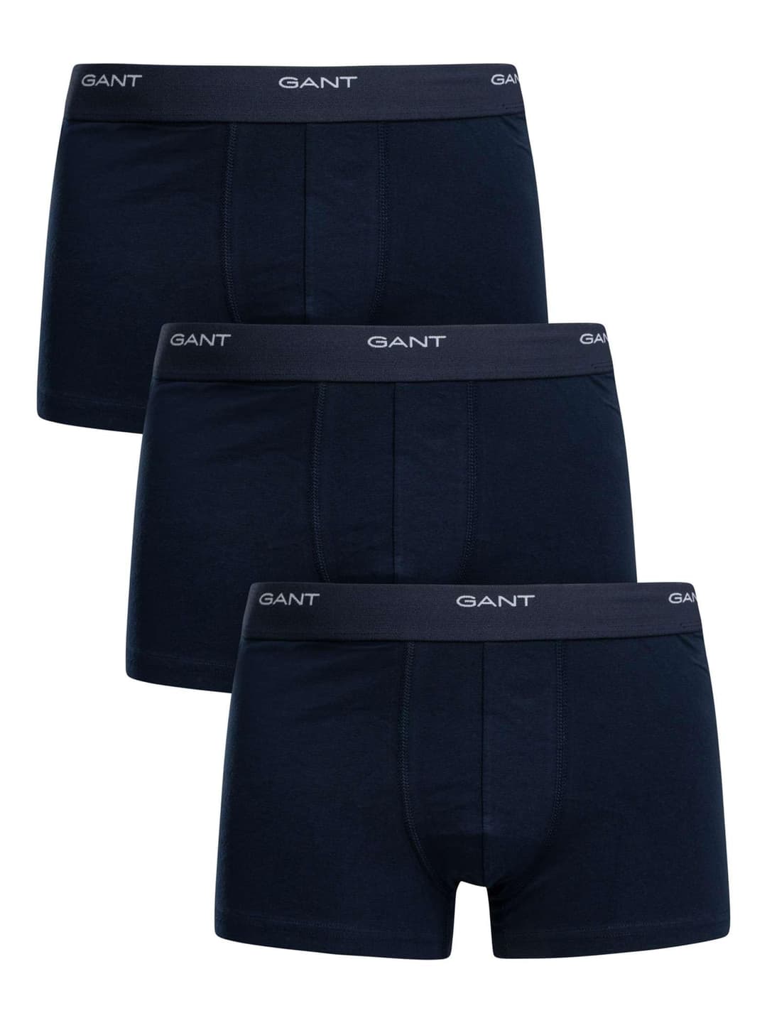 GANT Lot de 3 Slips pour Homme, Bleu Marine, Marine, XXL