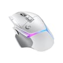 Logitech G G502 X Plus Lightspeed Wireless RGB Gaming Mouse - Optical mouse with Lightforce hybrid switches, Lightsync Rgb, HERO 25K gaming sensor, compatible with PC - macOS/Windows - White - 1
