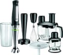 Braun 0X22111291 MQ 7087X Immersion Blender, Plastic, 1.2 liters, Black, Stainless Steel - 1