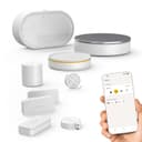 Somfy - Home Alarm Advanced - Système Alarme Maison sans Fil WiFi - Sirène Alarme Intérieure & 2 Badges - Kit de Sécurité pour la Maison Compatible Alexa, Google, Tahoma - Made in France - 1