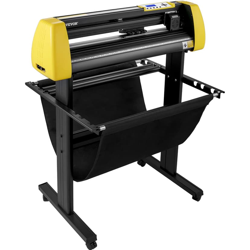 VEVOR Vinyl Cutting Plotter 870mm Vinyl Cutting Plotter for Printing Vinyl Auto Cut Camera Contours LCD Display Adjustable Strength and Speed Compatible with Windows - 9