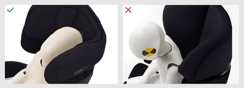 CBX by CYBEX Solution XI-Fix child car seat, for cars with or without ISOFIX, for children aged approx. 3 - 12 years (100 - 150 cm), approx. 15-50 kg, Black - 5