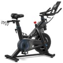 MERACH Heavy Duty Magnetic Exercise Bike with 22 lb Flywheel, 50% Improved Training Efficiency, Ultra-Quiet Design, Shock-Absorbing Extra Large Cushion, Indoor Bike with Exclusive App, Up to 350 lb - 1