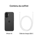 Apple iphone 16 (128gb) - black - 6