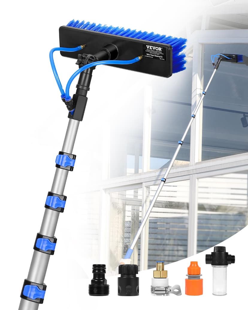 VEVOR 9m Cleaning Pole with Extendable Handle, 180° Rotat… - 1