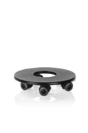 Lechuza Coaster for Lechuza CLASSICO 50, QUADRO 50, CUBE 40, CURSIVO 40, CANTO 40 Planters D30 H5.8 cm Black - 1