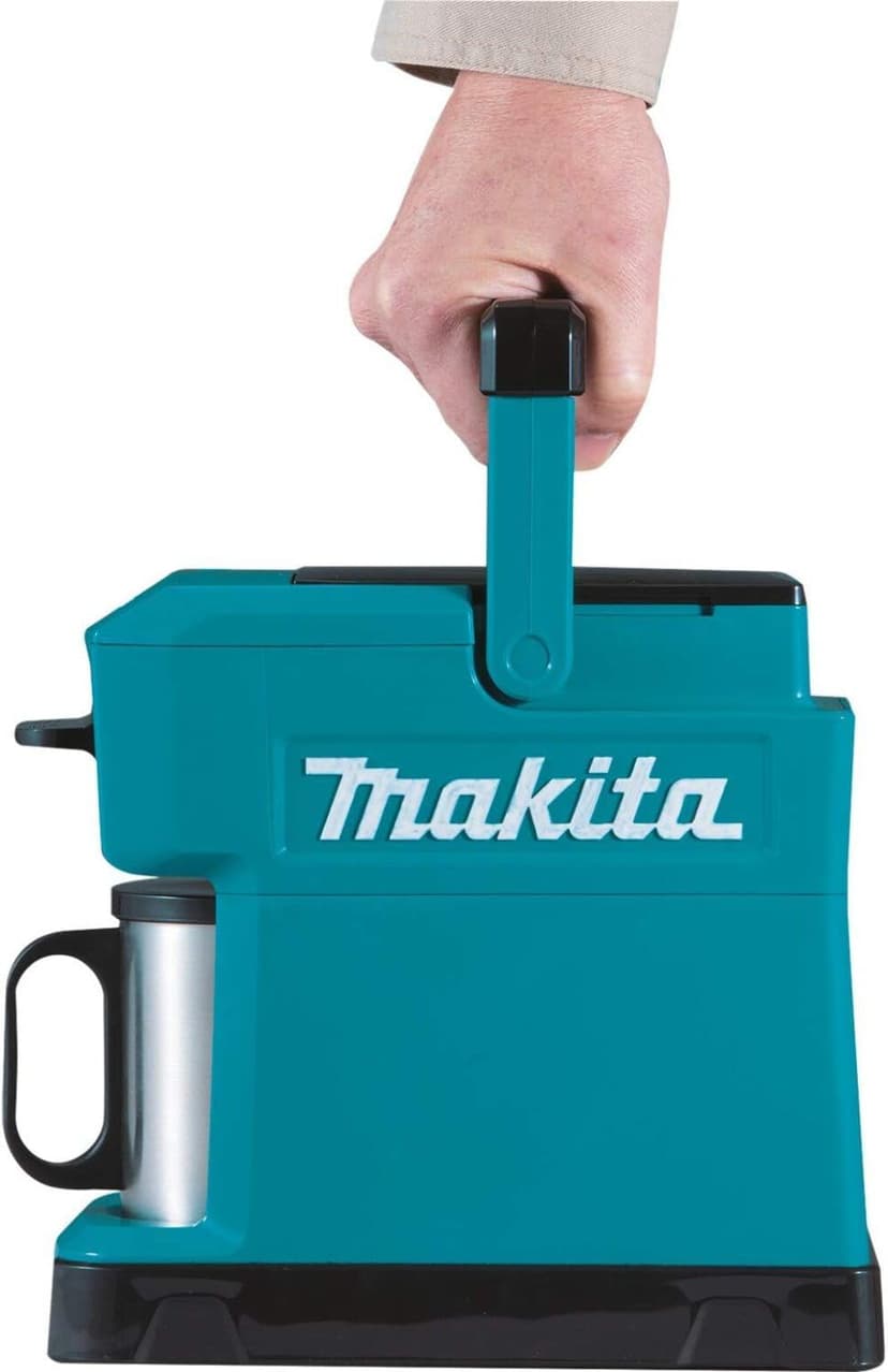 Makita DCM501Z Li-Ion Cordless Coffee Maker, Batteries and Charger Not Included, Blue, 10.8 V to 18 V - 7