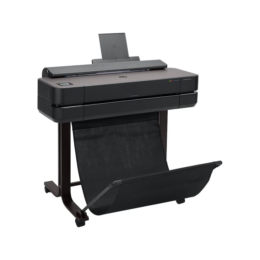HP DesignJet T650 24, 61cm, Imprimante Grand Format, Traceur, Standard A4-A1, 81 Impressions A1/h, Wi-FI, Ethernet, USB, 2400x1200dpi, Métal recyclé, Version 2025, Garantie 2 Ans, Click, Noir - 2