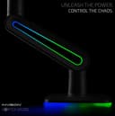 Invision VORTEX Gaming Monitor Arm for 27-57 Inch Screens | Curved & UltraWide | 5v USB Powered | 14 Mode RGB Integrated LED Lights | 3-18kg MAX (VR200) - 2