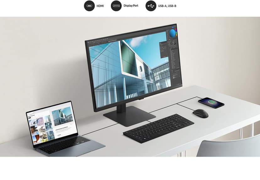 Samsung Monitor ViewFinity S8 S80D (LS32D800EAUXEN) - 9