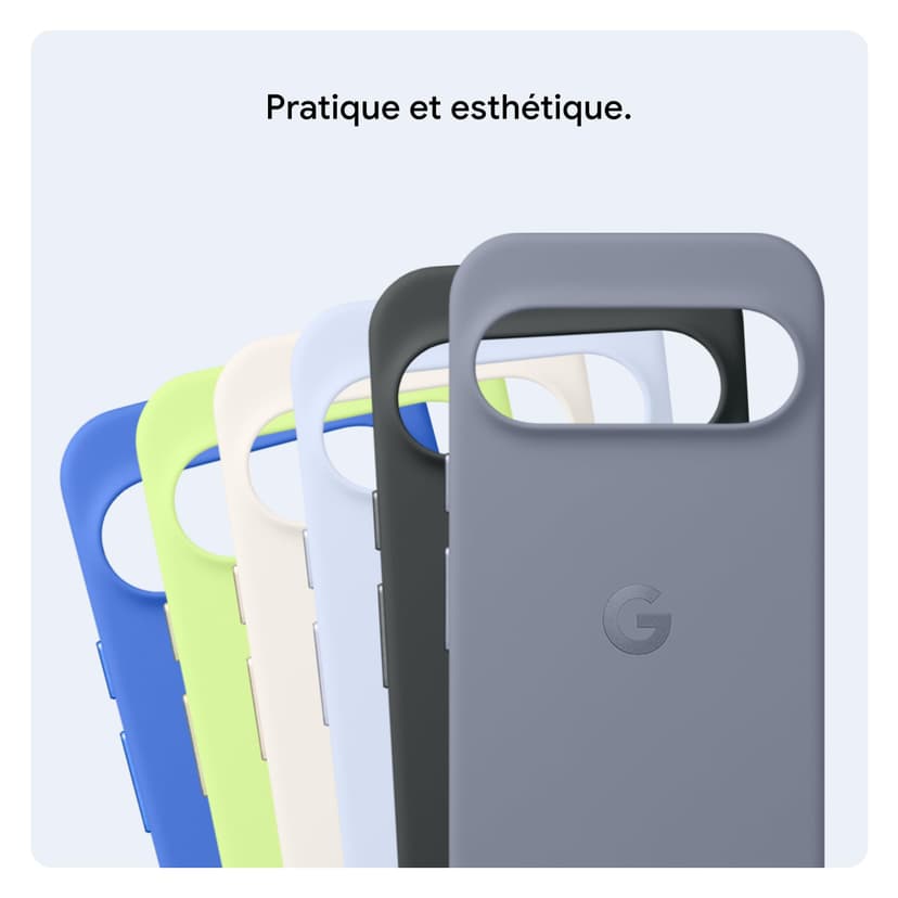 Coque Pixelsnap pour Google Pixel 10 & Pixel 10 Pro – Protection Durable – Conçue pour protéger avec Style – Quartz Gris (Made by Google) - 2