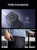 UGREEN MagFlow for MagSafe Charger Qi certified, 2-in-1 Wireless Charger Stand, Magnetic Charging Station, Compatible with iPhone Air/17/16/15/15 Plus/15 Pro/15 Pro Max/14/13/12, AirPods 4/3/2/Pro 3/2 - 7