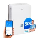 MIDEA Déshumidificateur d air Anti Moisissure intérieur 50 L/Jour | Réservoir amovible 6L, APP/Wifi, Mode Confort, Minuterie 24H | Déshumidificateur industriel de grande capacité jusqu’à 120m²/300 m³ - 1