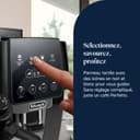 De'Longhi Magnifica Start ECAM222.60.BG Automatic Coffee Machine with LatteCrema Milk System for Automatic Cappuccino, 4 Direct Selection Buttons, Soft Touch Control Panel, Function - 6