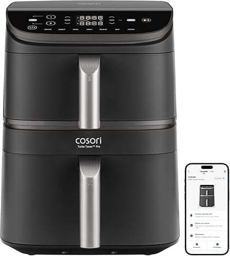 COSORI Air Fryer 10.8L Turbo Tower Pro,Friteuse sans huil…
