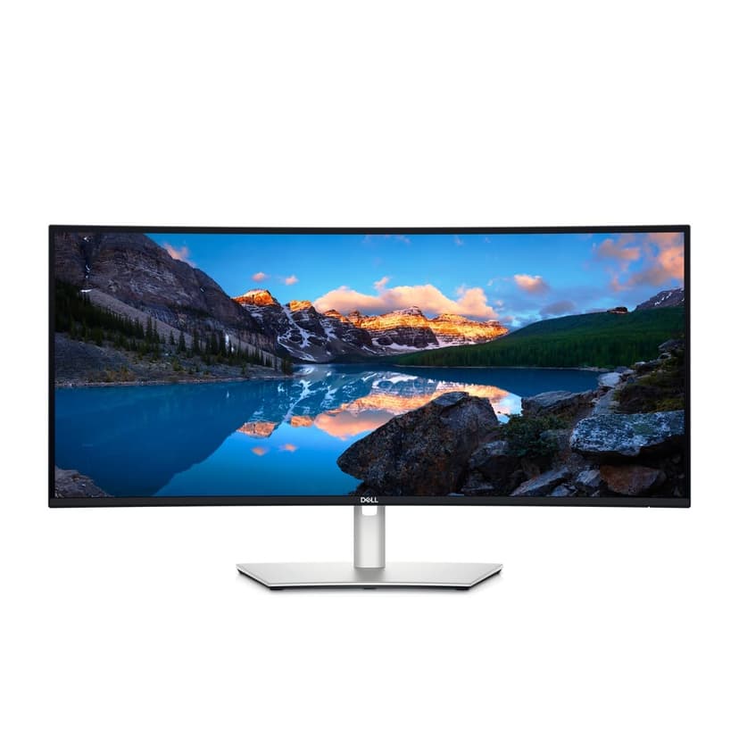 Dell UltraSharp 34 Curved Thunderbolt Hub Monitor - U3425WE - 34.14-inch WQHD (3440 x 1440) 120Hz Display, IPS Black, Integrated Speakers, sRGB 100%, 3-Year Advanced Exchange Service - Silver - 2