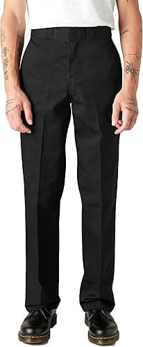 Dickies Original 874 Work Pants Pantalon d'affaires décontracté, Noir, 32W / 32L Homme