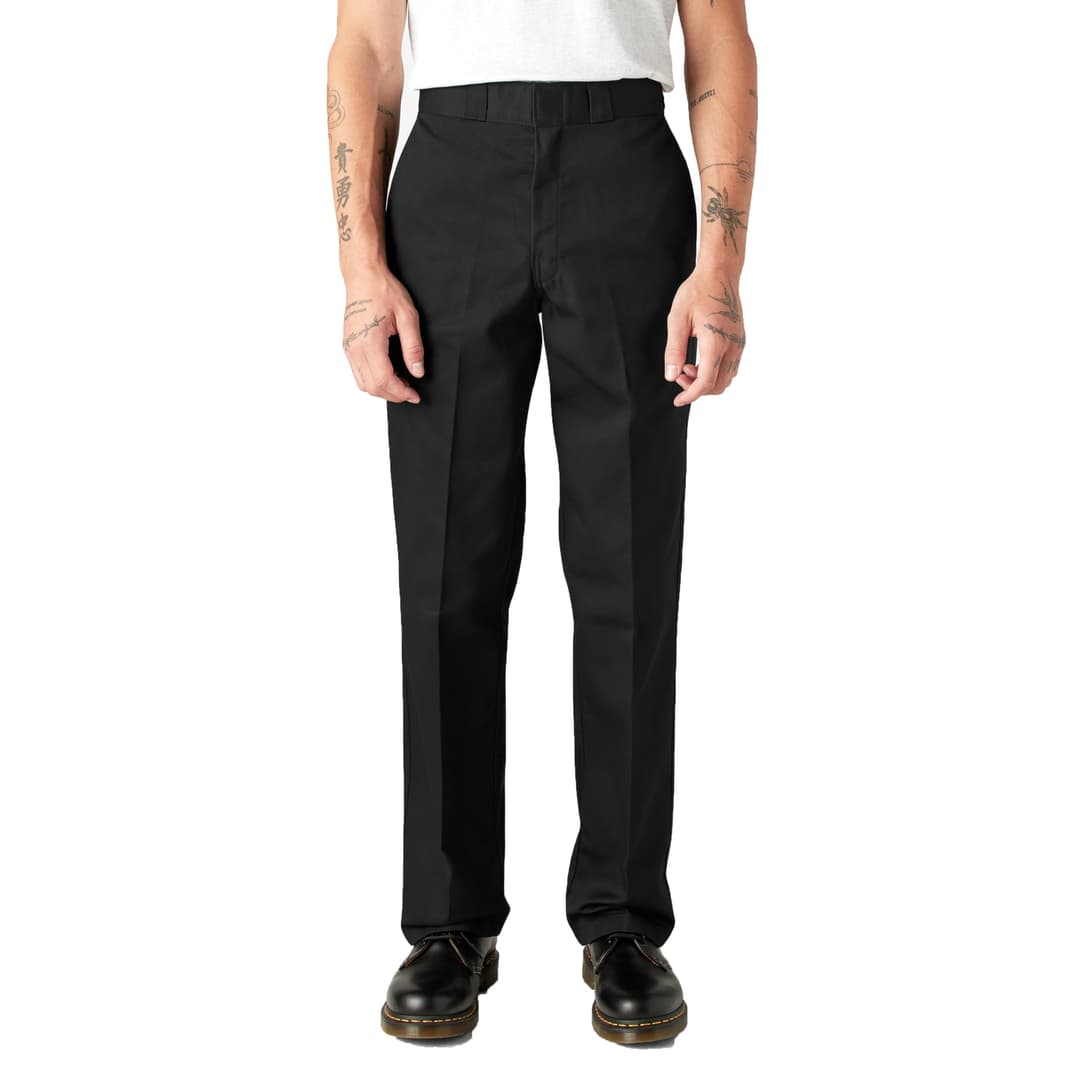 Dickies Original 874 Work Pants Pantalon d'affaires décontracté, Noir, 32W / 32L Homme