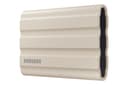 Samsung SSD Externe T7 Shield, 2 To, Beige, MU-PE2T0K/EU, vitesse de lecture/écriture jusqu'à 1050Mo/s, USB 3.2 Gen 2 - 5