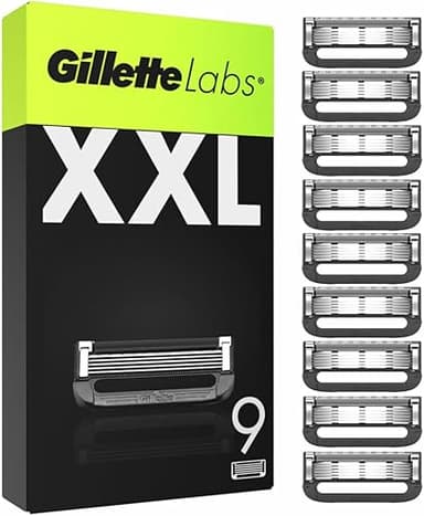 Gillette Labs Lot De 9 Recharges De Rasoir pour Hommes, a…