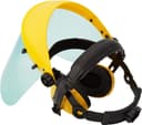 Oregon Browguard, Ear Protection & Clear Visor Combination PPE, Adjustable Safety Face Shield with Noise Cancelling Ear Muffs Attached to a Head Guard, For Forestry, Gardening, Loggers, DIY, One Size - 4
