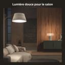 Philips Hue White and Colour Ambiance Smart Light Bulb 2 Pack 75W - 1100 Lumen [E27 Edison Screw] with Bluetooth. Works with Alexa, Google Assistant and Apple Homekit - 3