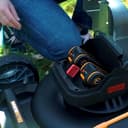 WORX Nitro 40V (2x20V) Lawn Mower | PowerShare | WG749E | Includes 2 4Ah Batteries and Dual Charger | 46 cm with traction | Mulching | 7 Height Positions - 8