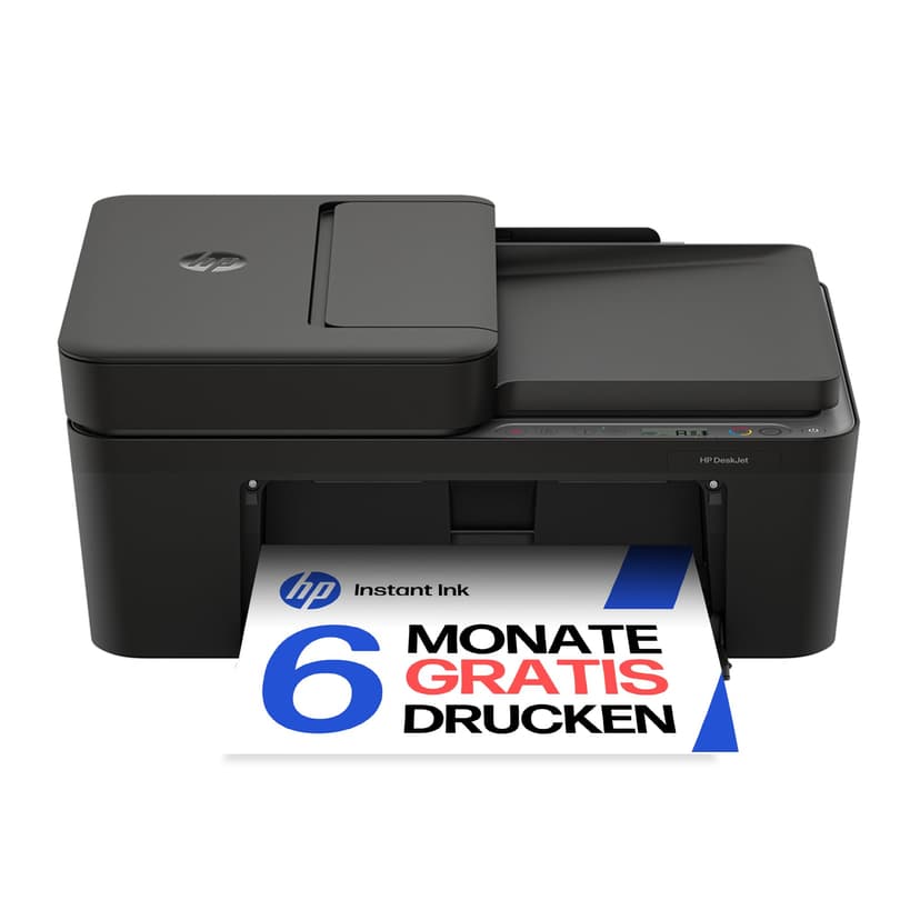 HP DeskJet 4320, A24HMB, Imprimante Multifonction à Jet d’Encre A4 Couleur,Recto/Verso Manuel, 8,5 PP, Wi-FI, ADF, 3 Mois d'InstantInk Inclus, Noire - 1